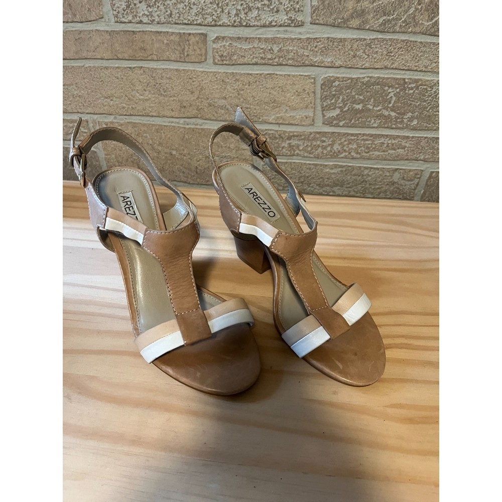 Arezzo  4in Heeled Sandals Size 6B New
